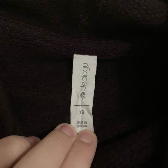 NWOT Ideology Purple Plum Long Sleeve Cowl Neck Sweater size XS - Picture 4 of 8